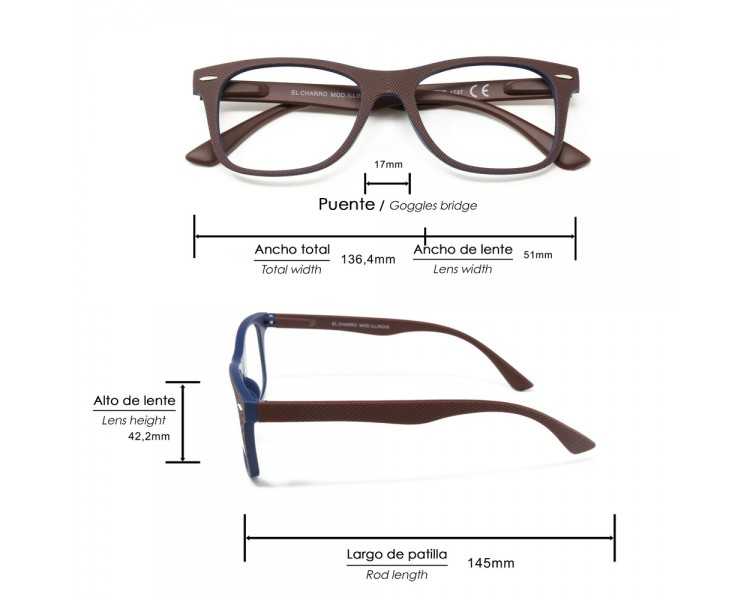 Gafas Lectura Illinois Rojas Aumento +2,5 Gafas De Vista, Gafas De Aumento, Gafas Visión Borrosa