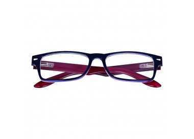 Gafas Lectura Kansas Azul Oscuro / Rojo. Aumento +3,5 Gafas De Vista, Gafas De Aumento, Gafas Visión Borrosa
