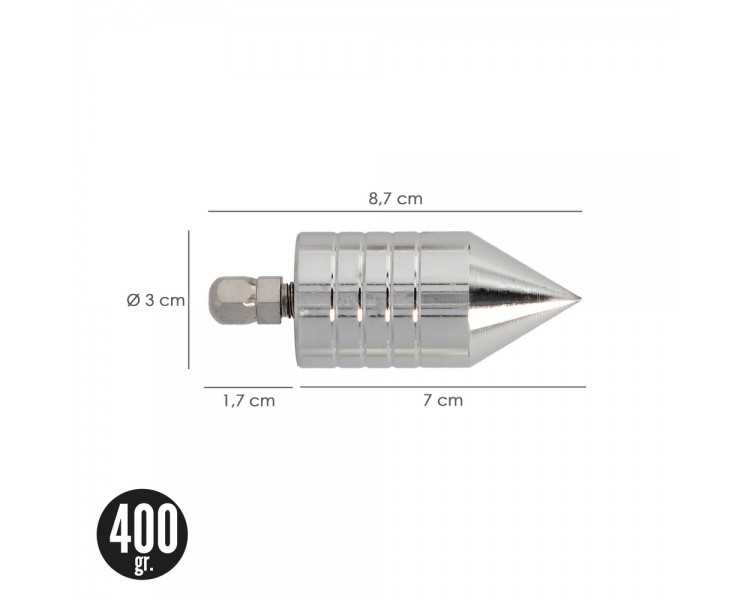 Plomada Profesional Nuez Iman  400 gramos