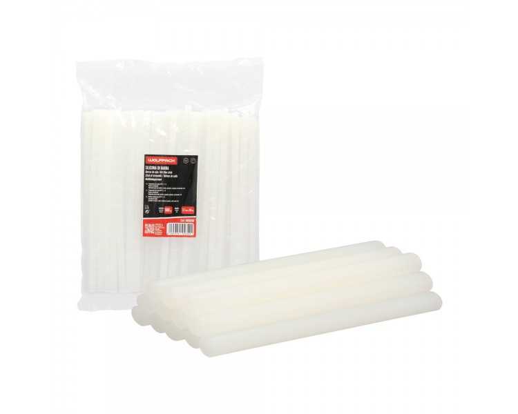 Barras De Pegamento Caliente Ø 7,2 mm. bolsa De 500 Gramos. Barras Silicona, Pegamento Pistola Termofusible, Silicona Pistola
