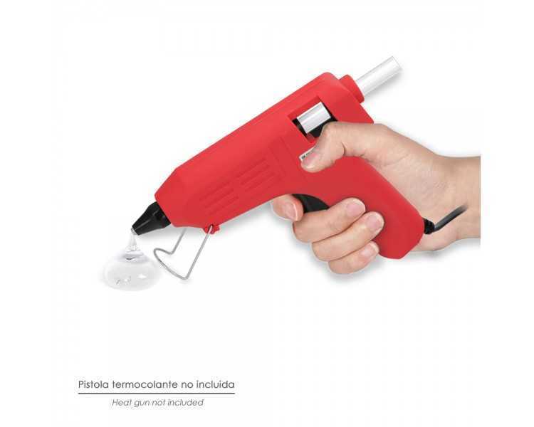 Barras De Pegamento Caliente Ø 7,2 mm. bolsa De 500 Gramos. Barras Silicona, Pegamento Pistola Termofusible, Silicona Pistola