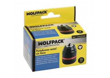 Portabrocas Sin Llave Metalico 1/2" Hembra. Brocas Hasta Ø 13 mm. Mandril taladro