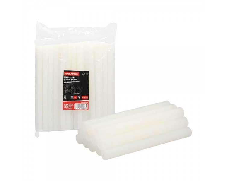 Barras De Pegamento Caliente Ø 11,2 mm. bolsa De 1 Kg. Barras Silicona, Pegamento Pistola Termofusible, Silicona Pistola