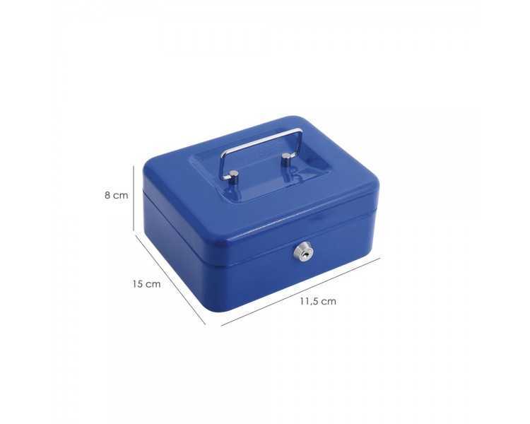 Caja Caudales Wolfpack  Pintada Nº 1   150x115 mm. Con Bandeja Interior