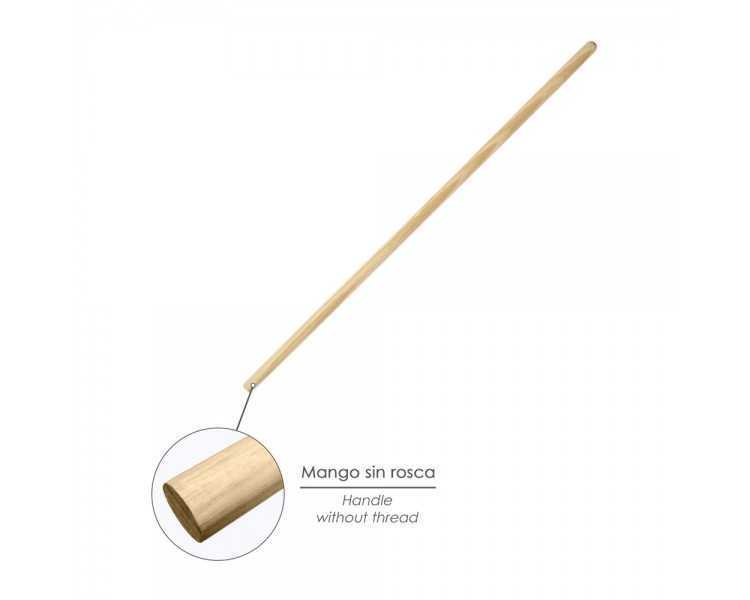 Mango Madera Para Cepillo Barrendero Con Garra. 1200 x Ø 28 mm.