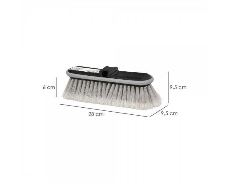 Cepillo Lavacoches Grande Extra Suave 28x9,5 cm. Protector De Goma. Limpieza De Coches, Camiones, Motos, Furgonetas