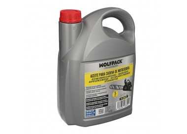 Aceite Para Cadenas y Barras Motosierra 5 Litros, Grasa Cadenas Motosierra, Lubricante Cadenas Motosierra