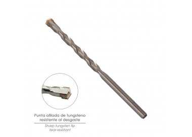 Broca Widia Piedra / Hormigón Ø 10 mm. Din 8039 Punta de Tungsteno.