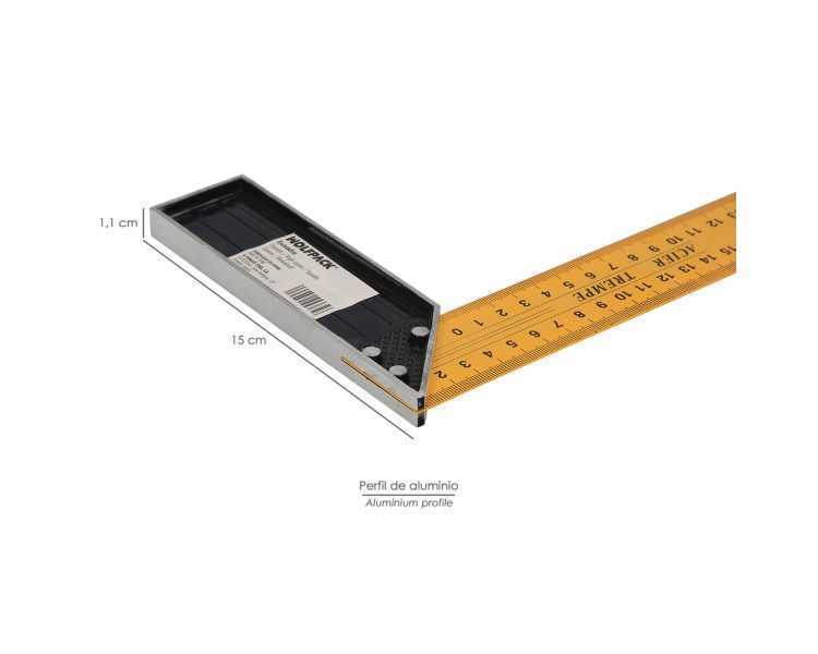 Escuadra Metalica 300 mm. Escuadra Carpintero, Escuadra Construcción,