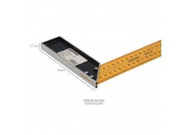Escuadra Metalica 300 mm. Escuadra Carpintero, Escuadra Construcción,