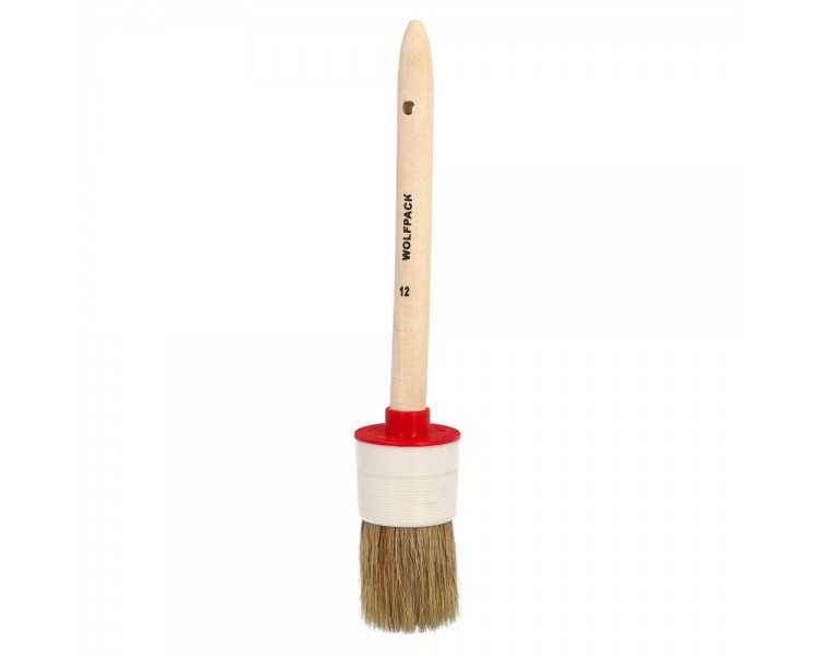 Brocha Brico Redonda Cerda Blanca Nº12