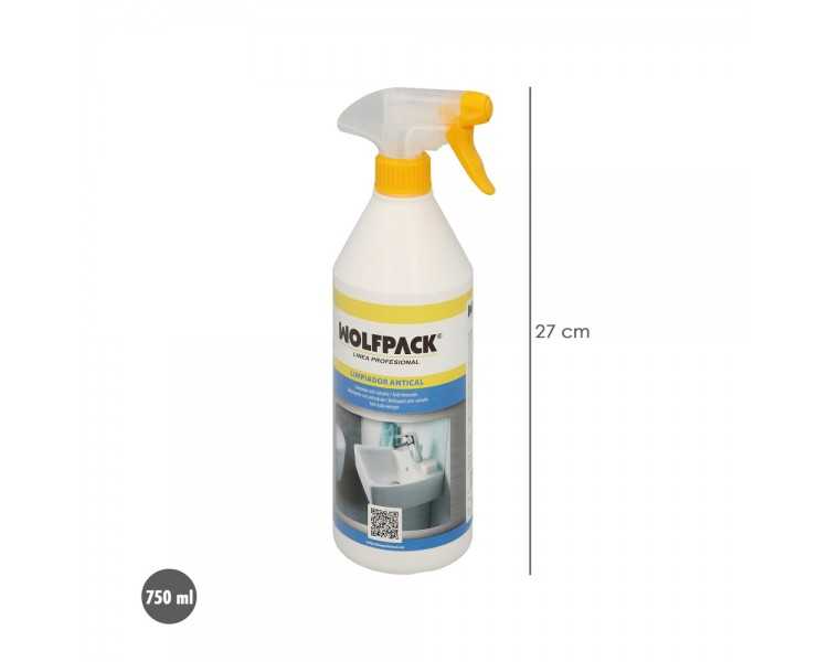 Detergente Antical 750 Ml. Desincrustante Cal, Antical Ducha, Antical Paredes, Antical Baños, Eliminador De Cal en Spray