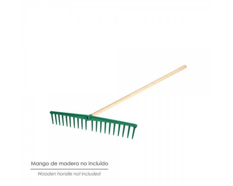 Rastrillo Polipropileno 20 Puas Profesional 63 cm. Rastrillo Jardin, Rastrillo Aceituna, Rastrillo Hojas, Cepillo Hojas Jardin,