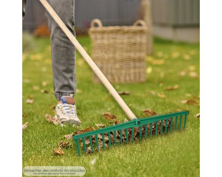 Rastrillo Polipropileno 20 Puas Profesional 63 cm. Rastrillo Jardin, Rastrillo Aceituna, Rastrillo Hojas, Cepillo Hojas Jardin,