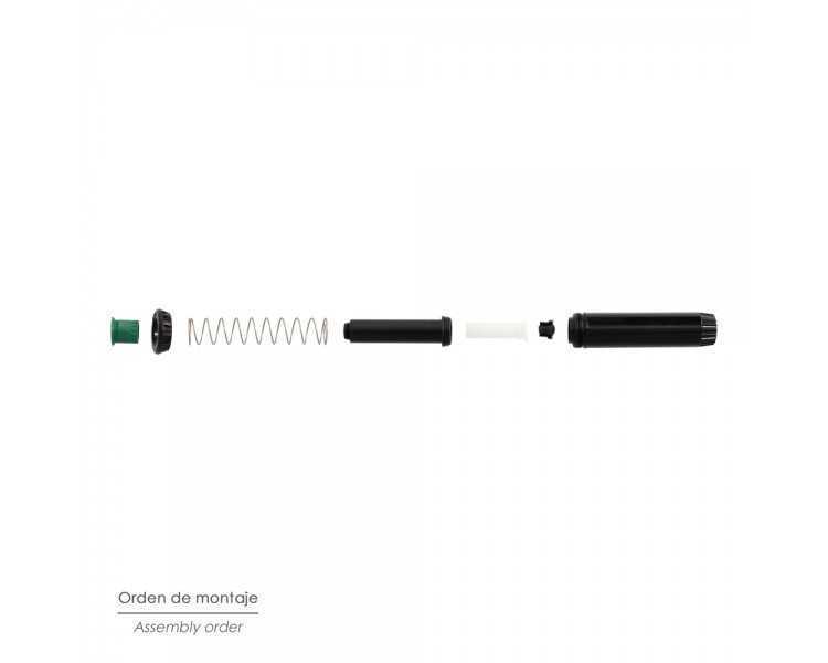 Difusor Emergente 3" Para GoteosToma H 1/2" Regulación 0-360º. Riego Por Goteo, Microaspersión, Riego Por Nebulizacion