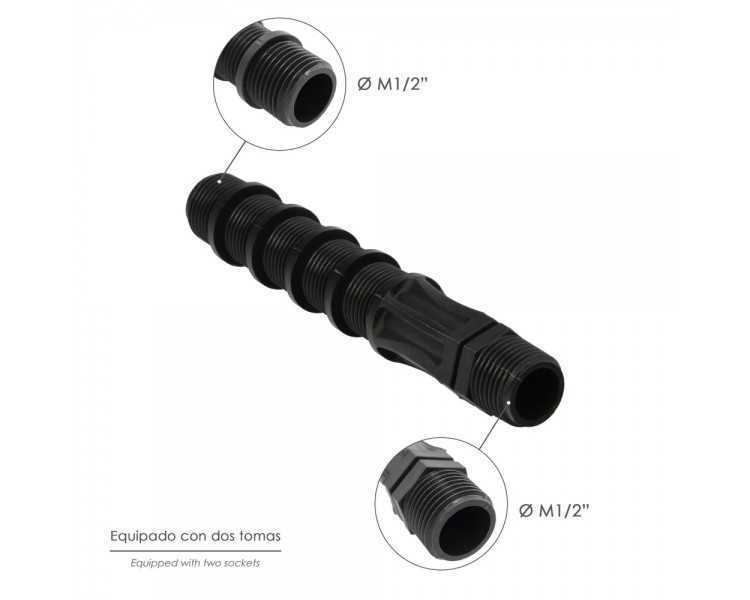 Bobina Recortable Para Difusores Goteo Ø 1/2" - Ø 1/2" Riego Por Goteo, Microaspersión, Riego Por Nebulizacion