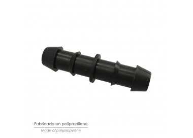 Enlace Simple Para Tuberias Goteo Ø 16 mm. (Bolsa 100 Piezas) Riego Por Goteo, Microaspersión, Riego Por Nebulizacion