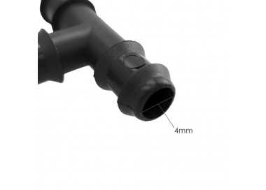 Te Simple Para Tuberias Goteo Ø 16 mm. (Bolsa 100 Piezas) Riego Por Goteo, Microaspersión, Riego Por Nebulizacion