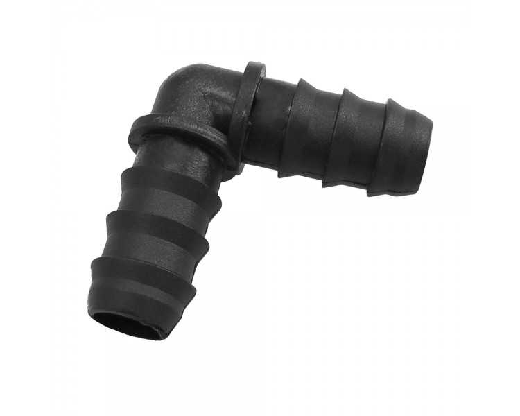 Codo Simple Para Tuberias Goteo Ø 16 mm. (Bolsa 100 Piezas) Riego Por Goteo, Microaspersión, Riego Por Nebulizacion