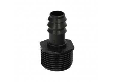 Union Rosca Macho 3/4" A Toma Para Tuberias Goteo Ø 16 mm. (Bolsa 100 uds) Riego Por Goteo, Microaspersión, Riego Nebulizacion