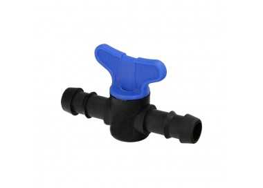 Llave De Paso Extra Para Tuberias Goteo Ø 16 mm. (Bolsa 50 Piezas) Riego Por Goteo, Microaspersión, Riego Por Nebulizacion