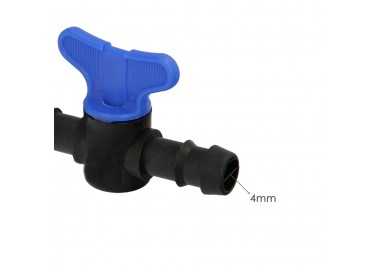 Llave De Paso Extra Para Tuberias Goteo Ø 16 mm. (Bolsa 50 Piezas) Riego Por Goteo, Microaspersión, Riego Por Nebulizacion