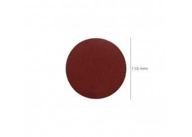 Lija Recambio Velcro Amoladora Ø 115 mm. Grano 120 (10 Piezas)