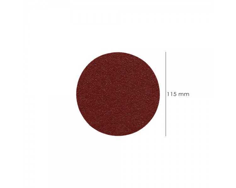 Lija Recambio Velcro Para Amoladora Ø 115 mm. Grano  40 (10 Piezas)