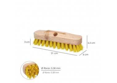 CEPILLO RAICES SIN MANGO  5x10