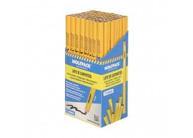 Lapiz Carpintero Standar Caja 72 Lapices. Marcador Carpinteria, Albañileria, Construcción.