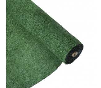 Cesped Artificial 7 mm. Rollo 1x10 mt. Césped Moqueta Para Interior y Exterior. Jardín, Terraza, Balcón. Uso Domestico