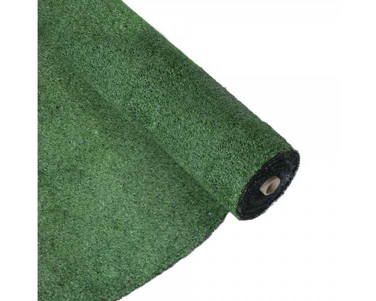 Cesped Artificial 7 mm. Rollo 1x10 mt. Césped Moqueta Para Interior y Exterior. Jardín, Terraza, Balcón. Uso Domestico