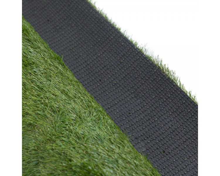 Cesped Artificial 33 mm. Rollo 1x5 metros. Césped Moqueta Para Interior y Exterior. Jardín, Terraza, Balcón. Uso Domestico