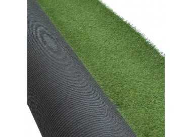 Cesped Artificial 12 mm. Rollo 1x10 metros. Césped Moqueta Para Interior y Exterior. Jardín, Terraza, Balcón. Uso Domestico