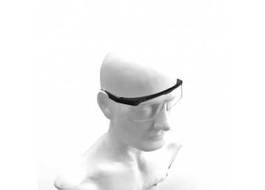 Gafas Proteccion Con Patillas Ajustables Certificación EN166. Lente Color Transparente. Gafas Protección Gafas Trabajo