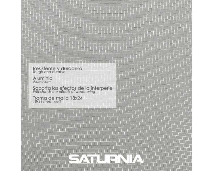 Tela Mosquitera Aluminio 18x14 Ancho 60 cm. Rollo 30 Metros. Malla Mosquitera Aluminio Anti Mosquitos, Antimoscas,