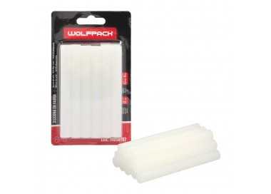 Barras De Pegamento Caliente Ø 11,2 mm. Blister 12 Unidades. Barras Silicona, Pegamento Pistola Termofusible, Silicona Pistola
