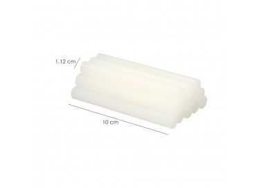 Barras De Pegamento Caliente Ø 11,2 mm. Blister 12 Unidades. Barras Silicona, Pegamento Pistola Termofusible, Silicona Pistola