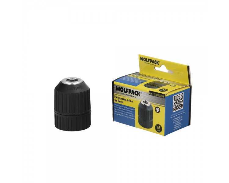 Portabrocas Sin Llave Nylon 1/2" Hembra Ø 13mm.  Sin Llave Portabrocas, Autoajustable