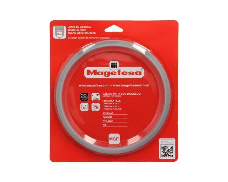 Junta Magefesa Para Ollas Super-rápidas Ø22cm Practika Plus 5 / Athenas 5 / Favorit 5 / Dynamic 5/ Db5. Recambio Original.