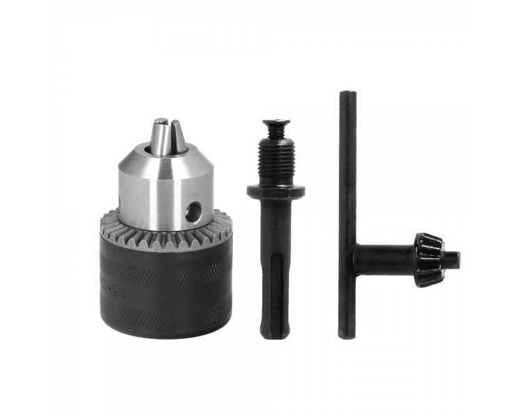 Adaptador Martillo SDS Plus A Portabrocas Ø 13 mm.mm. porta Brocas Con Llave, Adaptador Sds, Sds A Brocas