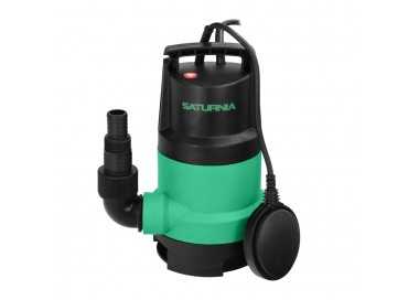 Bomba Aguas Sucias Sumergible 450 W. 8.000 lts/hora, Profundidad 5  Mts, Elevación 5,5 mts. Particulas max. Ø 30 mm.