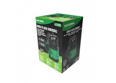 Bomba Aguas Sucias Sumergible 450 W. 8.000 lts/hora, Profundidad 5  Mts, Elevación 5,5 mts. Particulas max. Ø 30 mm.