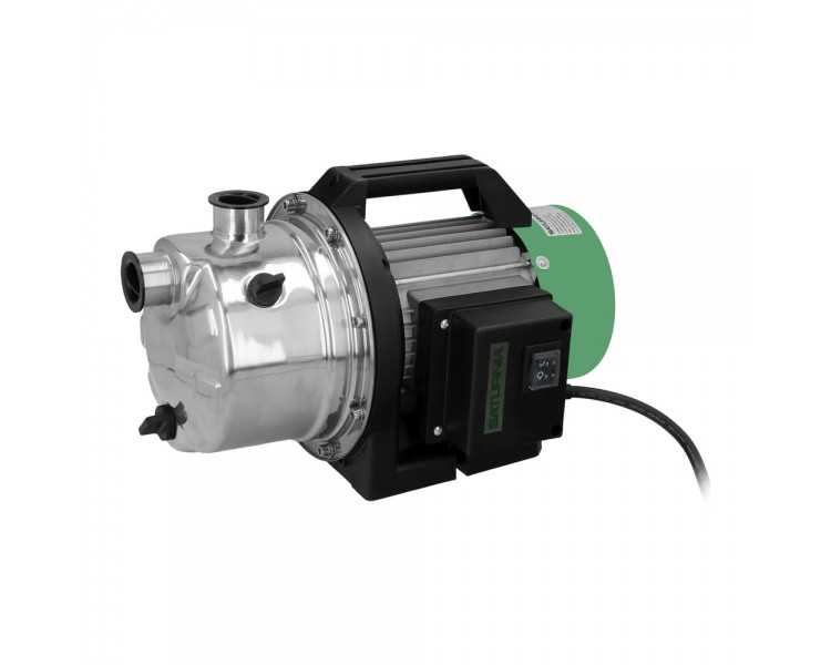 Bomba Aguas Limpias Superficie Acero Inoxidable 1.300 W. 5.000 lts/hora, Profundidad 8 Mts Elevación 50 mts. Presion Max: 5 Bar