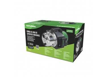 Bomba Aguas Limpias Superficie Acero Inoxidable 1.300 W. 5.000 lts/hora, Profundidad 8 Mts Elevación 50 mts. Presion Max: 5 Bar