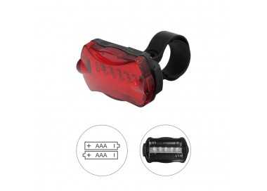 Kit Luces Led Delantera y Trasera Para Bicicleta / Patinete. Funcionamiento a Pilas.