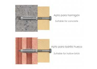 Taco Fischer Sx Plus Ø 14 x 70 mm. (Caja De 20 Piezas)