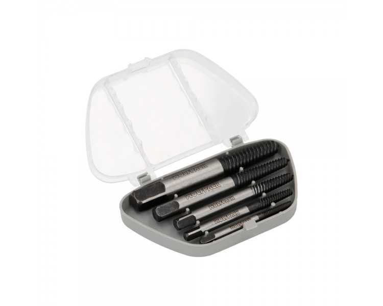 Juego Extractores Conicos Para Tornillos (5 Piezas). Medidas 3 A 18 mm. Extractor Tornillos, Saca Tornillos.