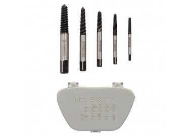 Juego Extractores Conicos Para Tornillos (5 Piezas). Medidas 3 A 18 mm. Extractor Tornillos, Saca Tornillos.