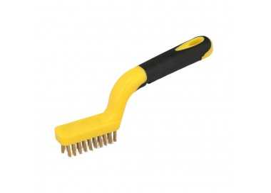 Cepillo Manual Acero Latonado Bujias | Cepillo De Puas | Cepillo Para Metales | Cepillo Abrasivo